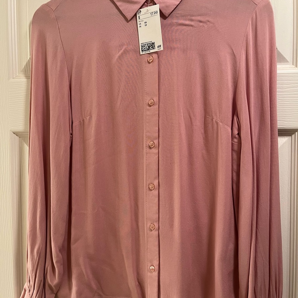H&M Pink Blouse